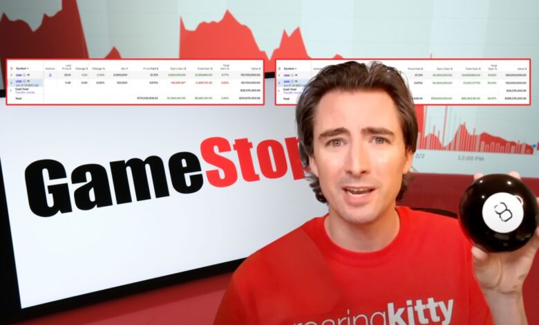 Roaring Kitty divulges $115.7M GameStop bet on GME stock.